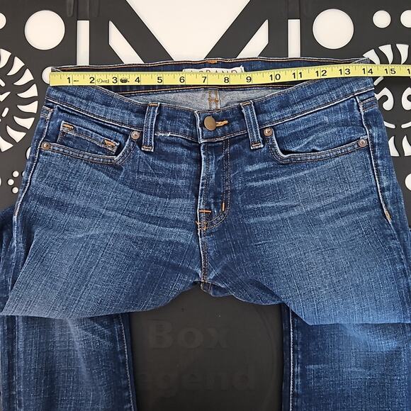 J Brand 912 Sun Pencil Leg Low Rise Blue Denim Jeans | Women's 27 - Picture 7 of 15